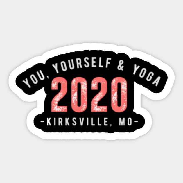 You Yourself And Yoga Established 2020 Sticker by Ro Go Dan